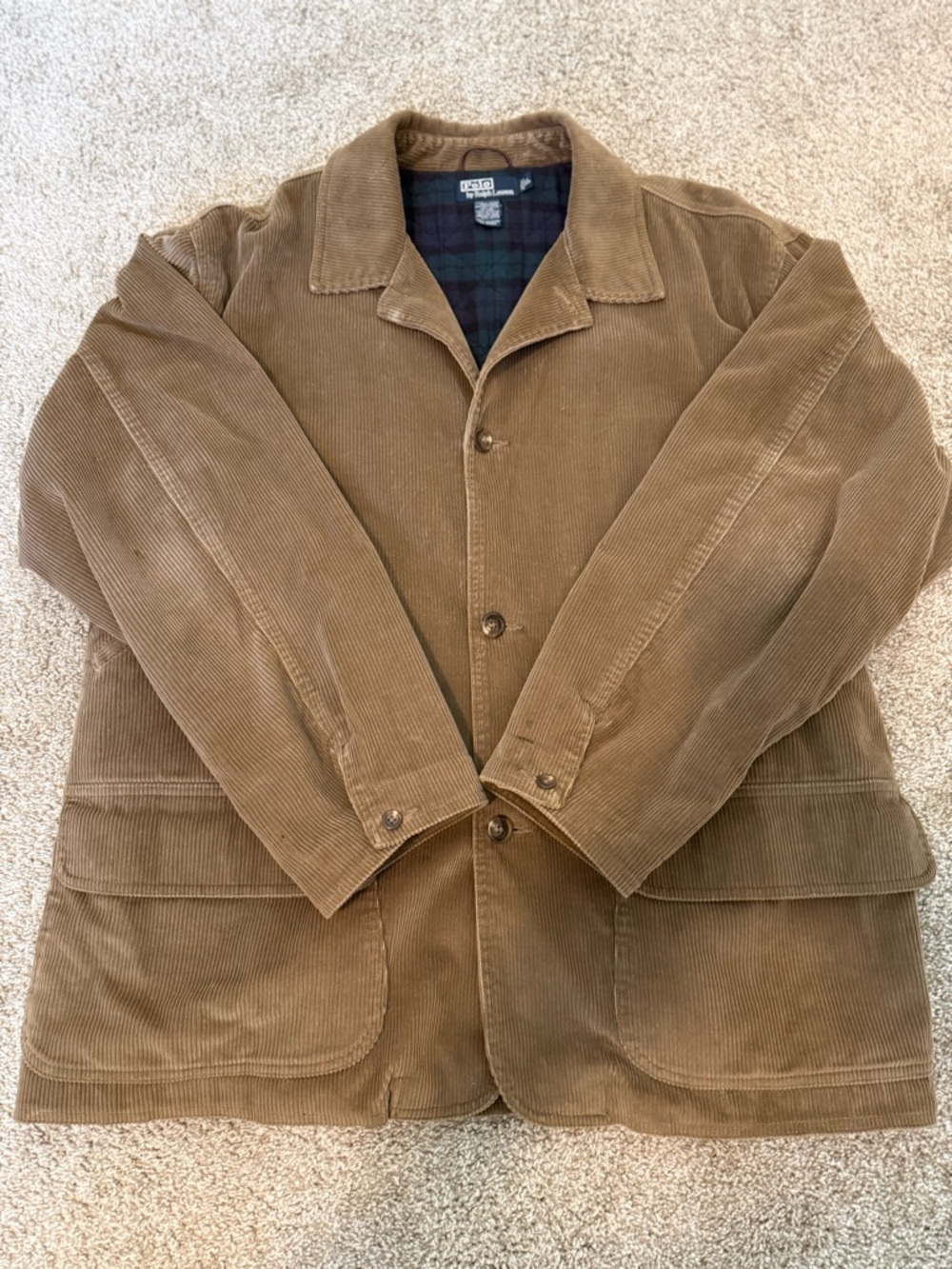 Polo by Ralph Lauren Brown Corduroy Field Jacket